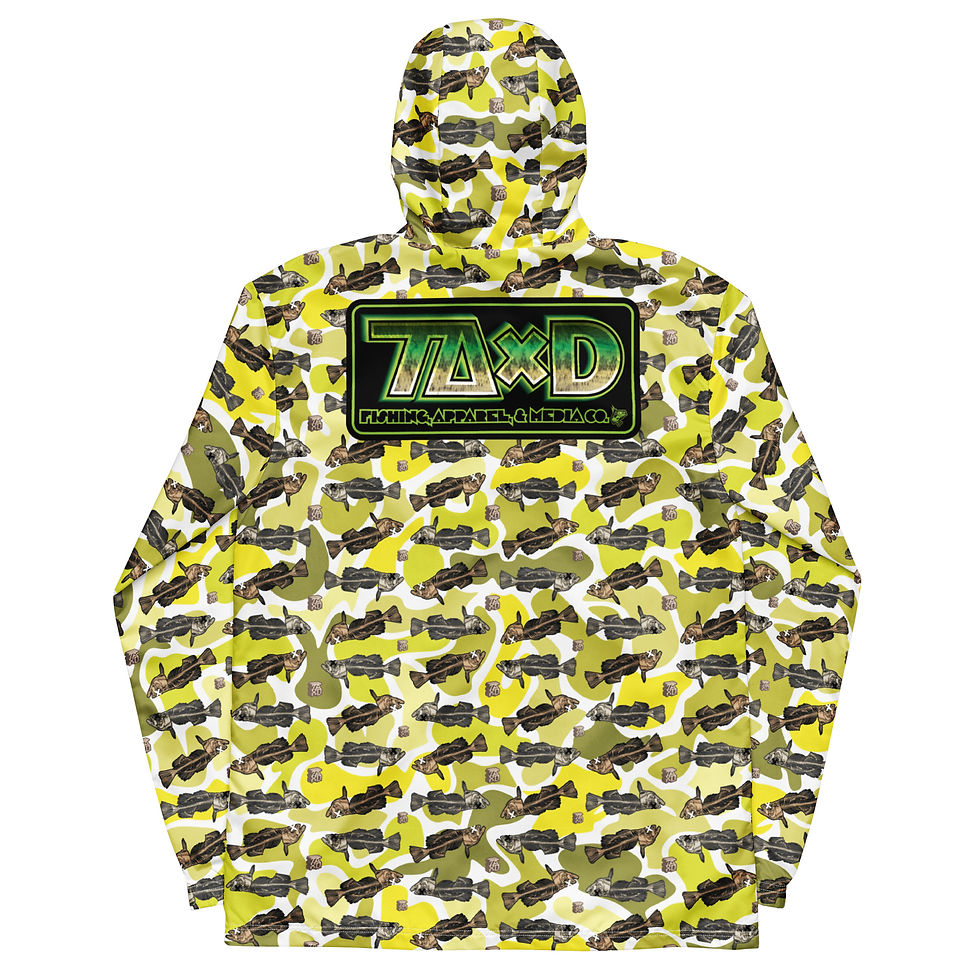 Thumbnail: Bass Skelly(Yellow Camo) Windbreaker