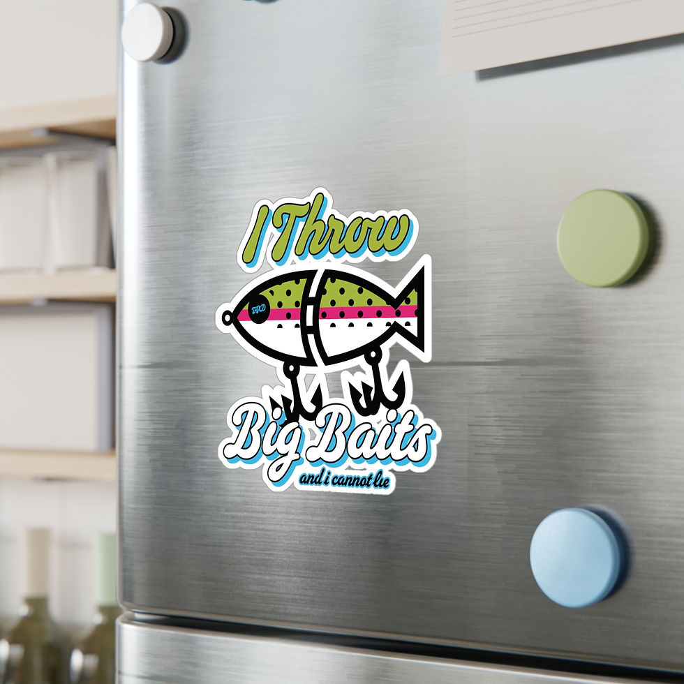 Thumbnail: I Throw Big Baits v2 Vinyl Decals