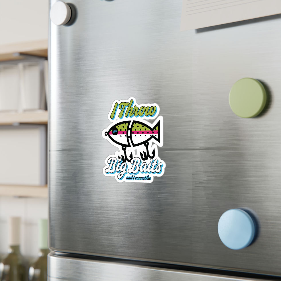 Thumbnail: I Throw Big Baits v2 Vinyl Decals