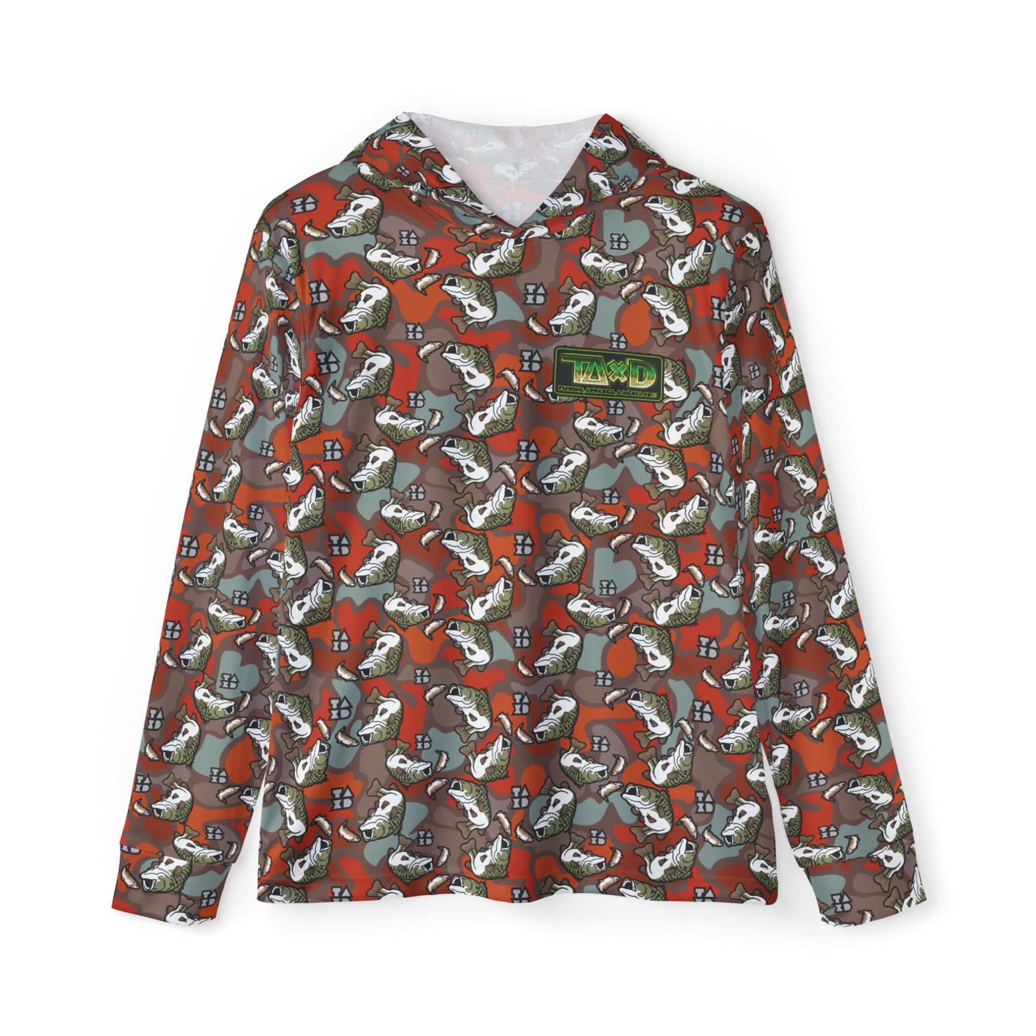 BassXTrout Sun Shirt(Red Camo)