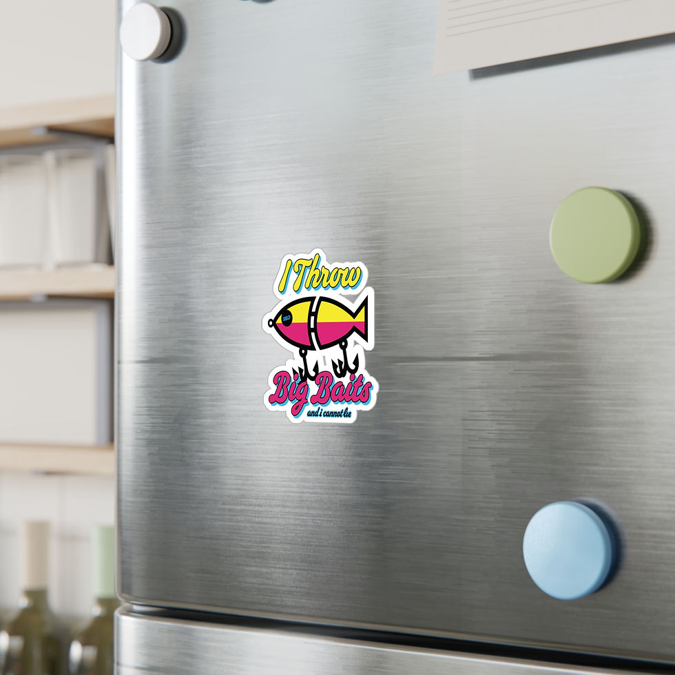 Thumbnail: I Throw Big Baits v1 Vinyl Decals
