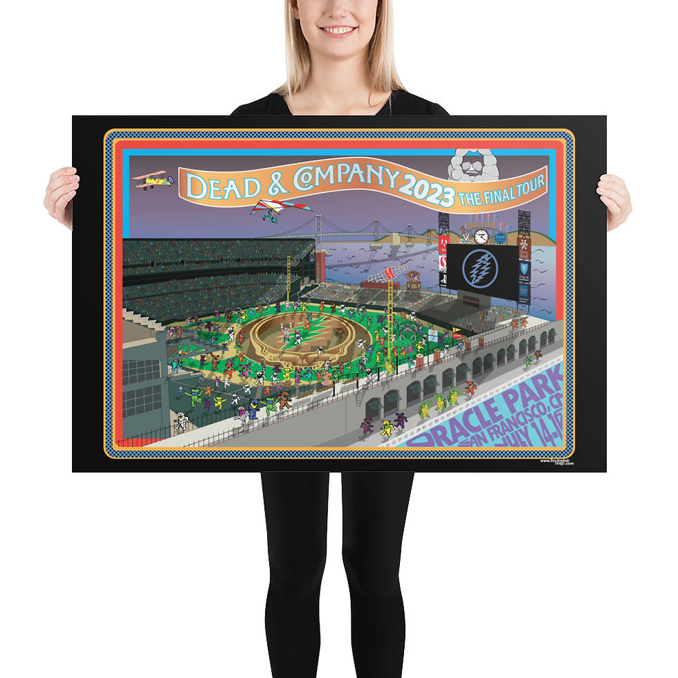 Thumbnail: Dead and Co Oracle Park Poster