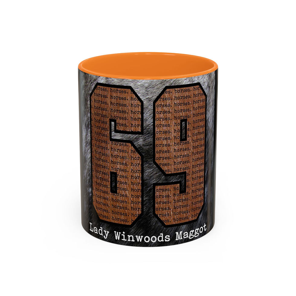 Thumbnail: Custom Colorful 11oz & 15oz Mug - Lady Winwoods Maggot Design