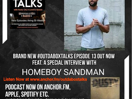 Out Da Box Talks Episode 13 (Homeboy Sandman Interview)