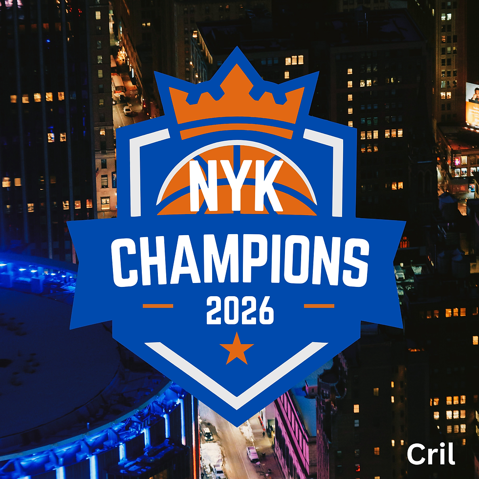 #NewMusic: Cril - Champions (A NY Knicks Celebration Song)