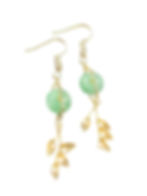 Type A Jadeite Donut Earrings Small | Jade Singapore