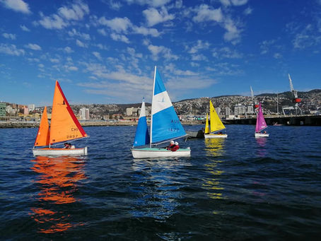 Regata Selectivo Regional Club Deportivo Náutico Inclusivo de Chile (CDNICH), clase Hansa 303