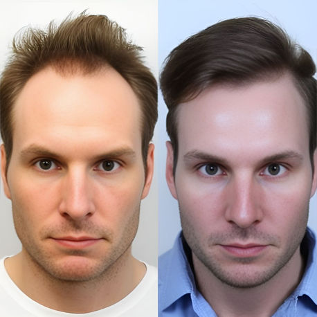 Beverly Hills Hair Transplant Surgery - FUEsion Hair Clinics Hair Transplant Result