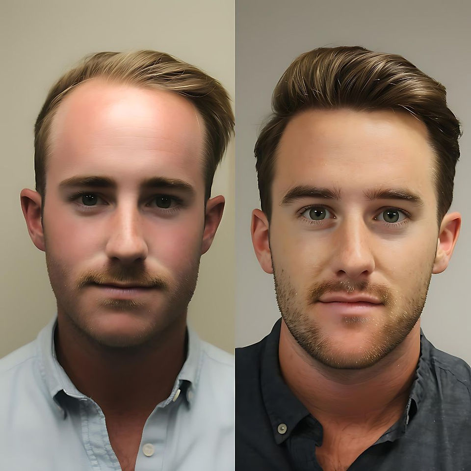 Hair Transplant Before And After At FUEsion Hair Clinics
