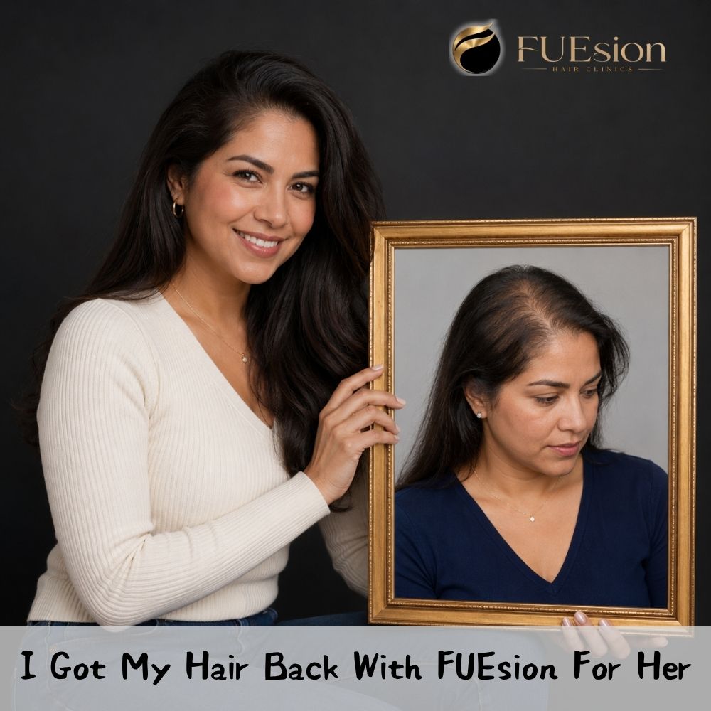 Hairline restoration — FUEsion For Her