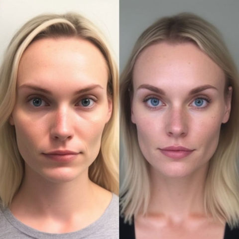 FUEsion Hair Clinics - Eyebrow Transplant Before And After