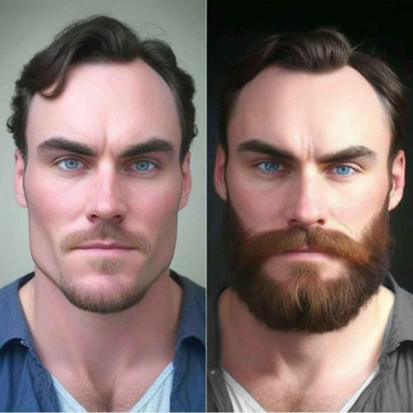 FUEsion Hair Clinics - Beard Transplant Before And After