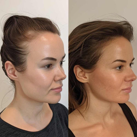 Female Hair Transplant Result Before And After - FUEsion Hair Clinics