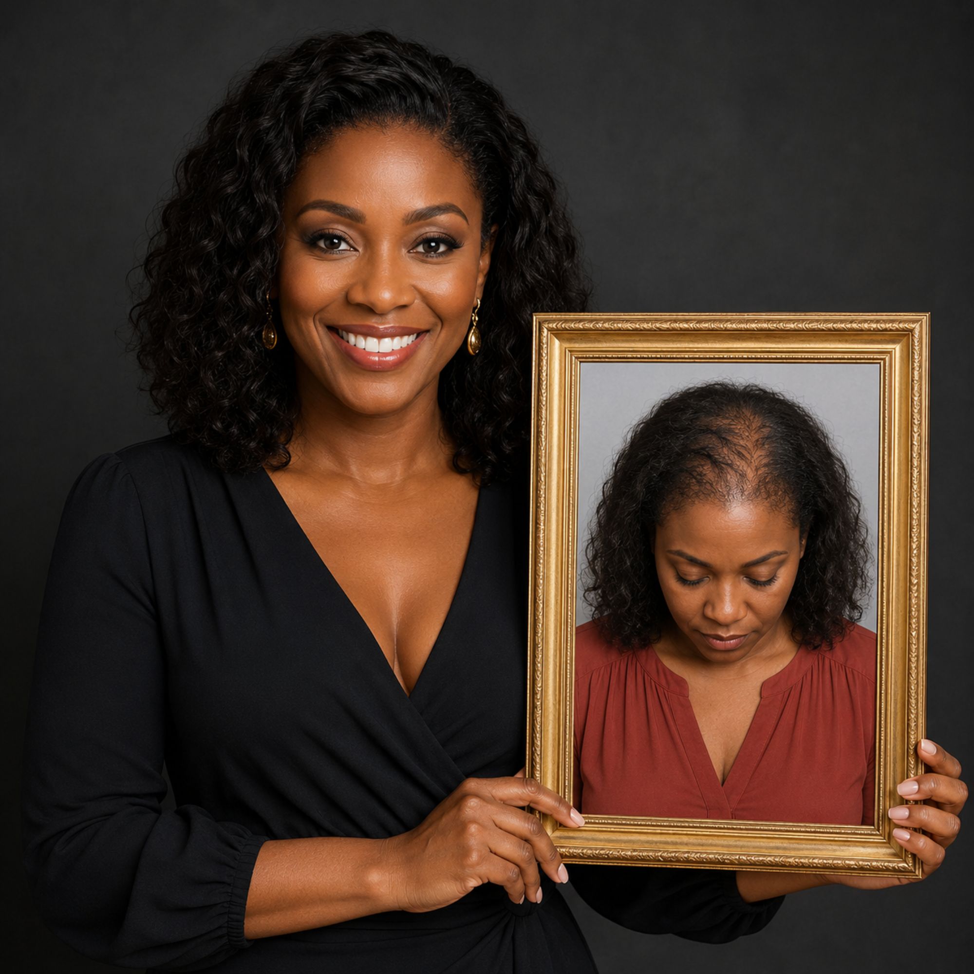 Female hair restoration result — FUEsion For Her