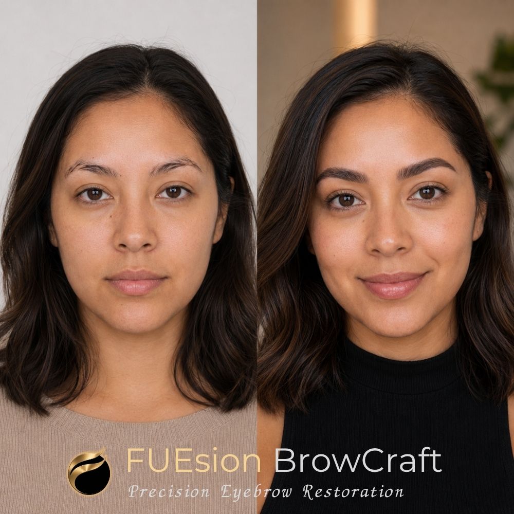 BrowCraft eyebrow restoration result