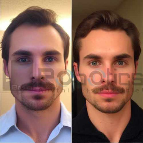 HARRTS FUEsion X Robotic Hair Transplant Before and After Image -14