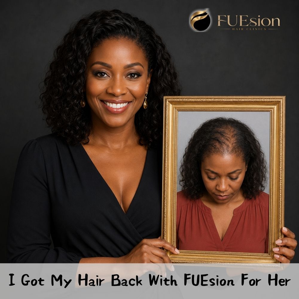 Hair density restoration — FUEsion For Her