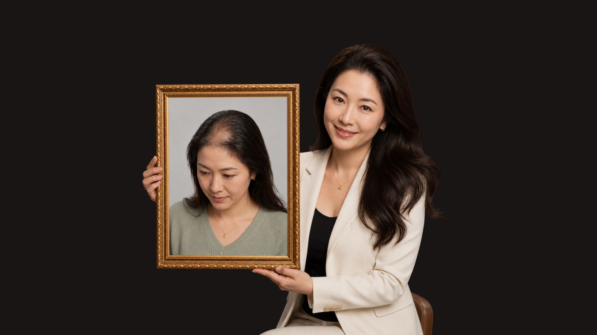 FUEsion For Her patient result — hairline restoration
