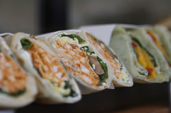 Tandoori Chicken Roti Wrap