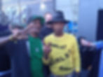 Bone Davis clowning arnd w/ Pharrell