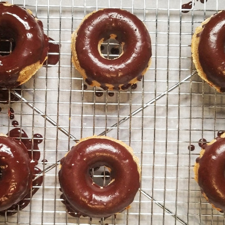 Chocolate Dipped Donuts