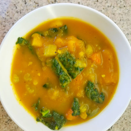 ANTI-INFLAMMATORY 
BUTTERNUT SQUASH SOUP