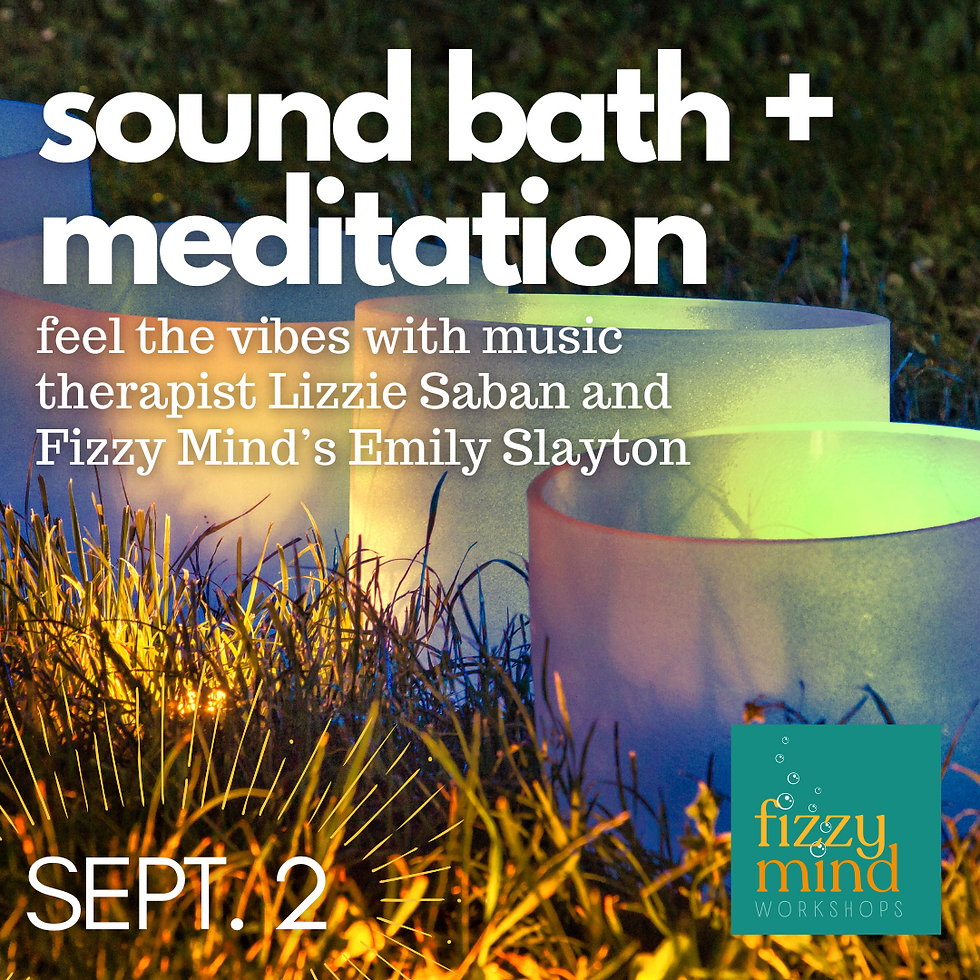 Singing Bowl Sound Bath + Mindful Meditation