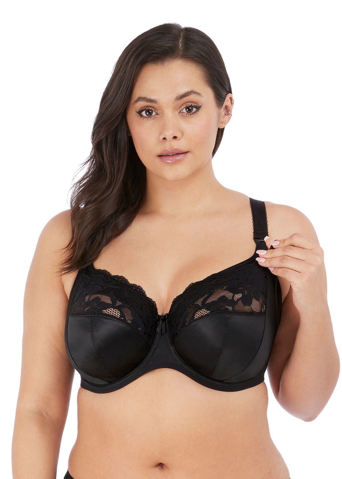 Elomi Molly Black Uw Nursing Bra