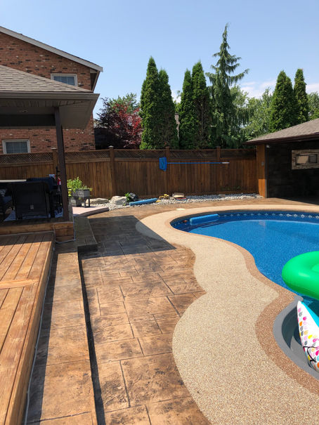 Backyard work
