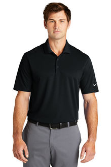 Nike Dri-Fit Micro Pique 2.0 Polo in the color black
