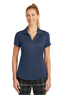 Nike Ladies Dri-FIT Legacy Polo in the color midnight navy