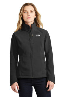 The North Face Ladies Apex Barrier Soft Shell Jacket in the color TNF black