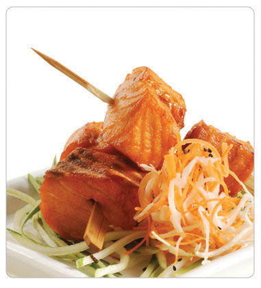 gebratener Lachs