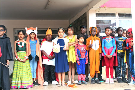 Celebrating Creativity and Learning at Jalaram Academy's Book Week Event Finale
