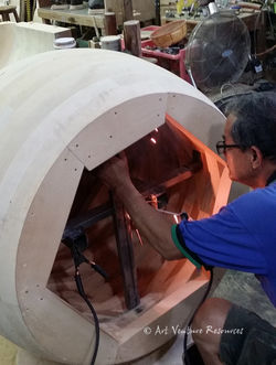 Fitting inner structure part