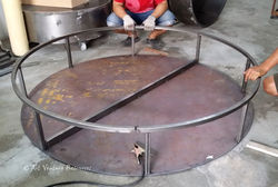 Metal base fabrication