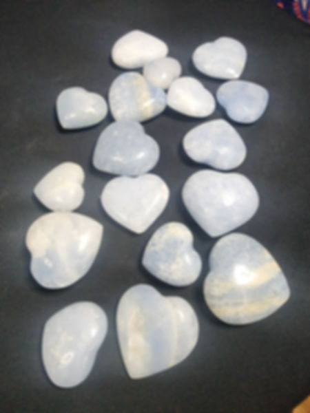 Celestite Hearts 
