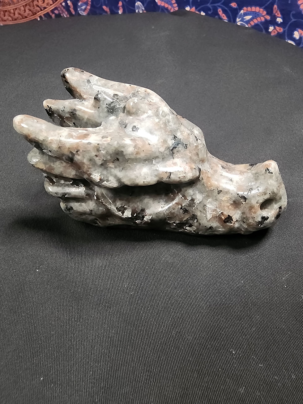 Miniatura: Yooperlite UVR Dragon Head Carving 