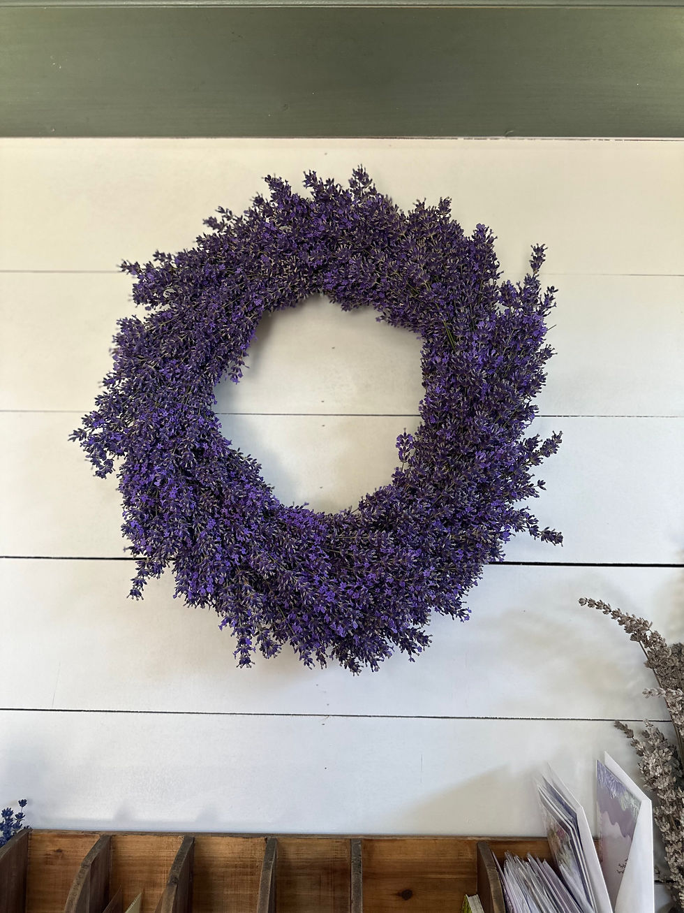 Fresh Lavender Wreath Workshop