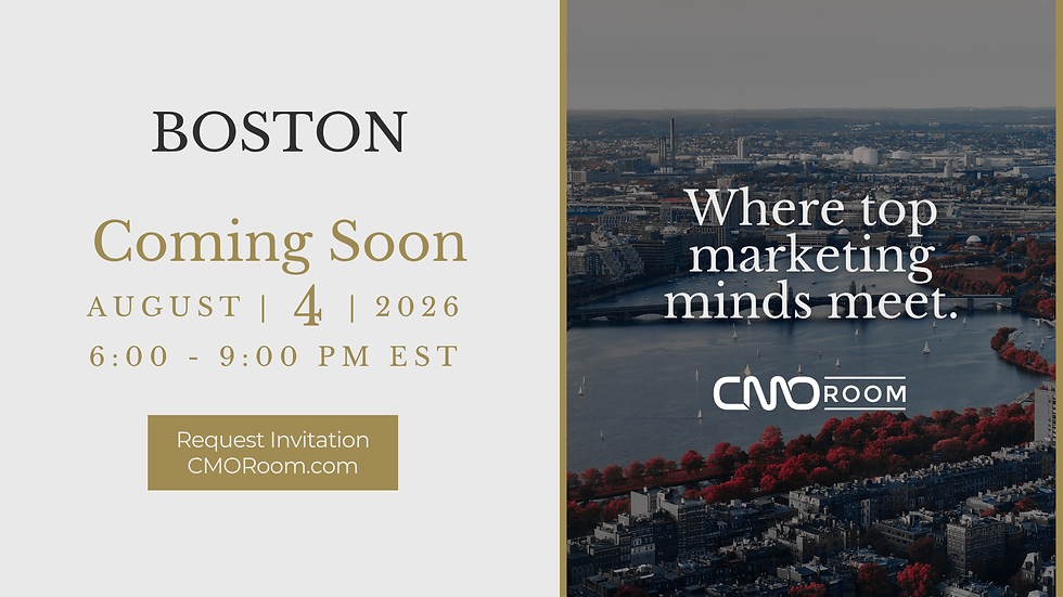Boston CMORoom  - Coming Soon