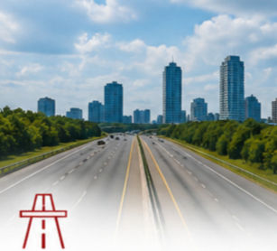 Durham Region highway corridor representing trailer sales and service in Oshawa, Whitby, Ajax, and Pickering.