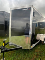 The 2027 Canadian Made 5x10 Enclosed Trailer provides a compact cargo space with increased 66" interior height, barn doors, 3,500 lb axle, black polysiding and four D-ring tie-downs. A practical enclosed trailer for work, equipment and everyday hauling.