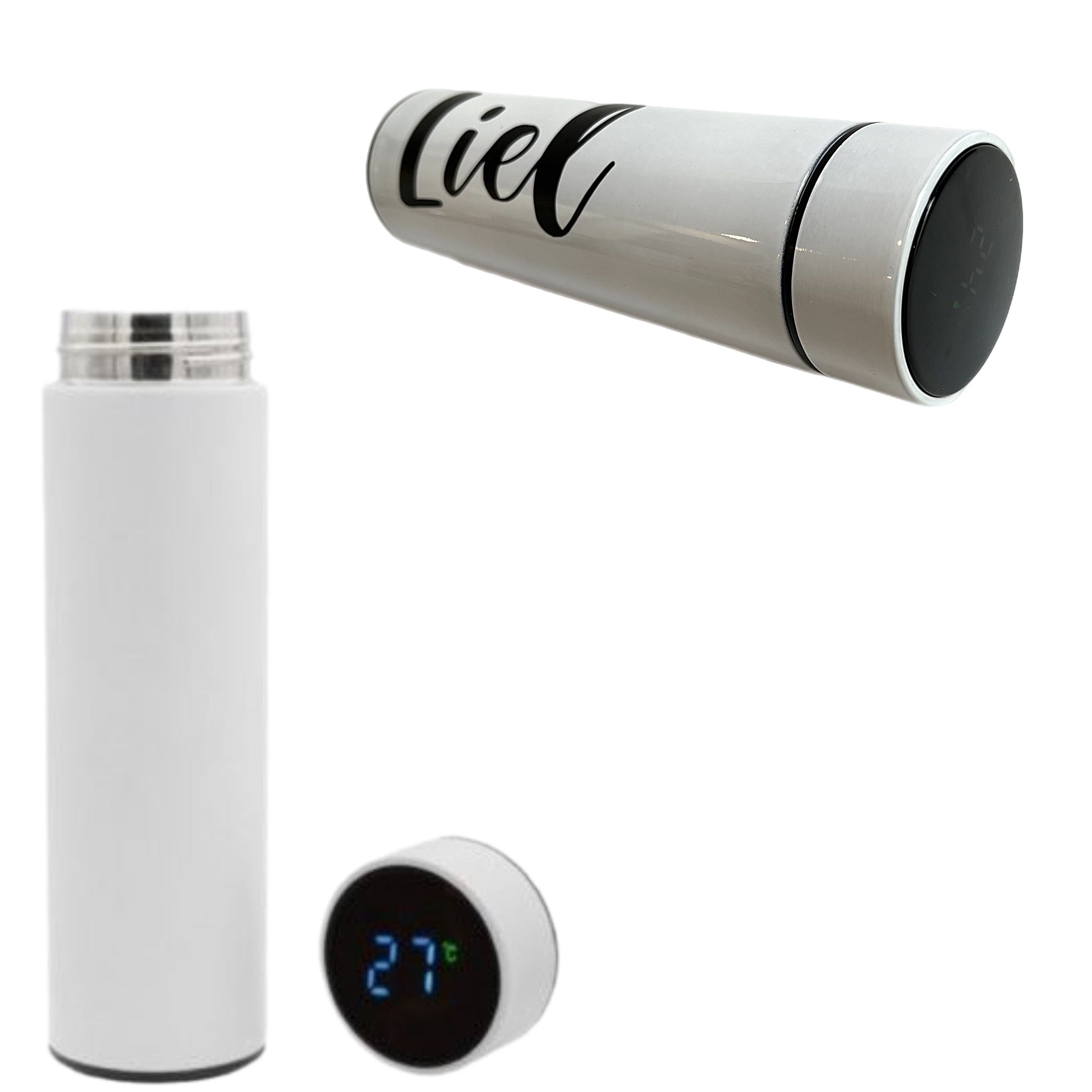 בקבוק תרמי עם צג דיגיטלי