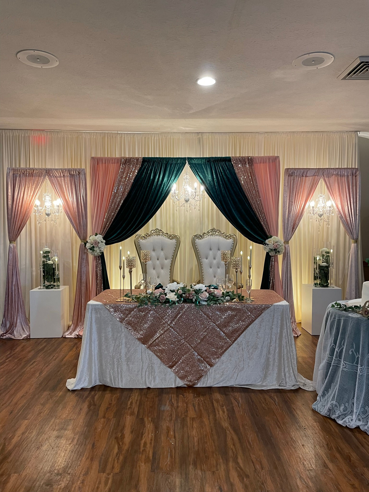 The "TD Royal" Fabric Backdrop