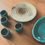 Miniatura: Set vasos mezcaleros y platos /Cerámica contemporánea