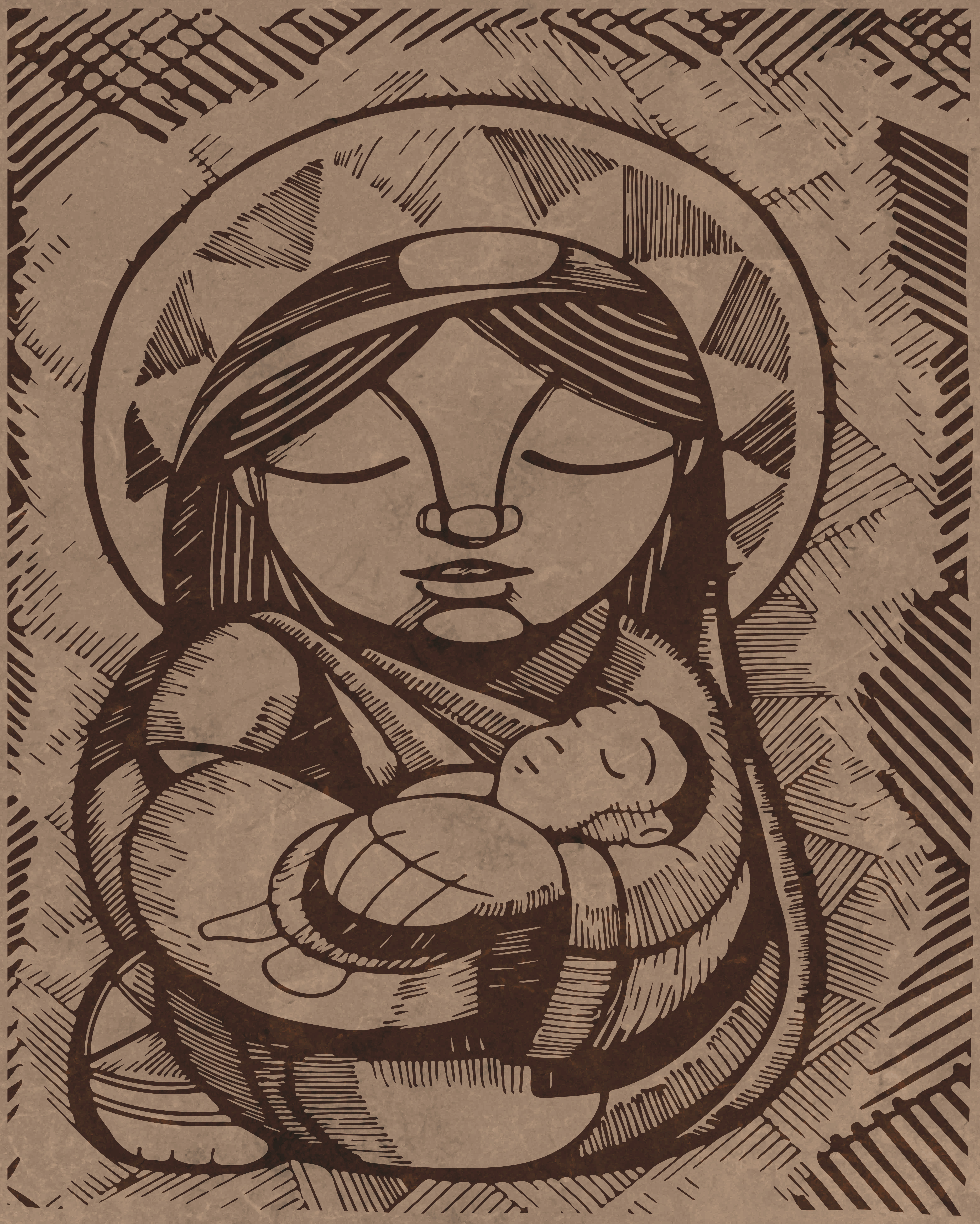 María Madre y Jesús / Mary Mother and Jesus