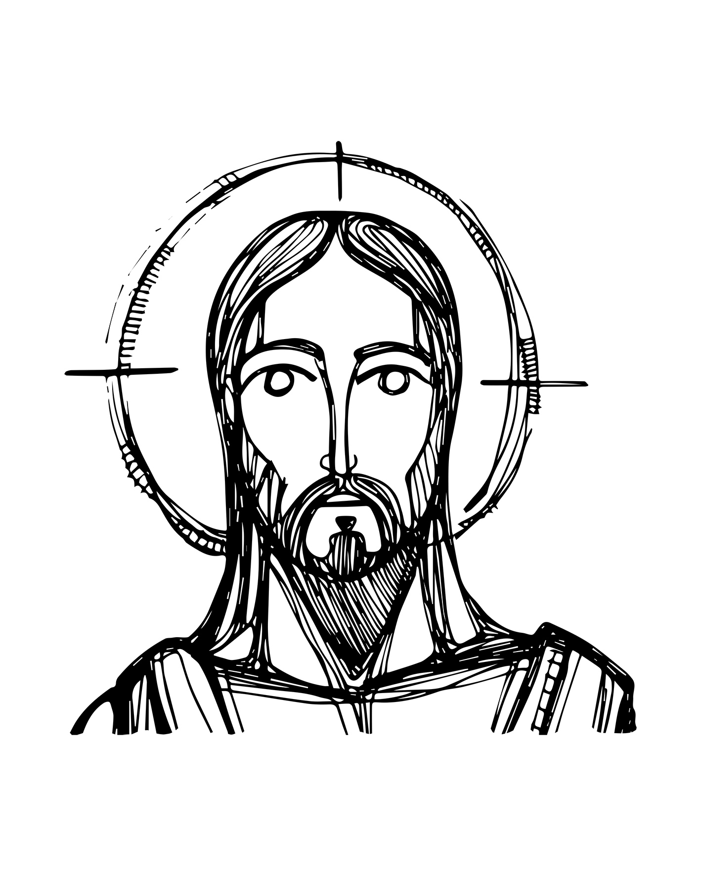 Jesus dibujo / Jesus drawing