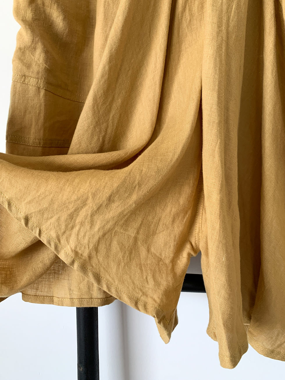 תמונה ממוזערת: מכנס פשתן רחב בסגנון שרוואל