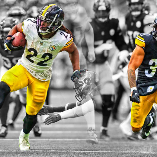 Harris A "Notable Mention" On Latest Top Running Backs Rankings