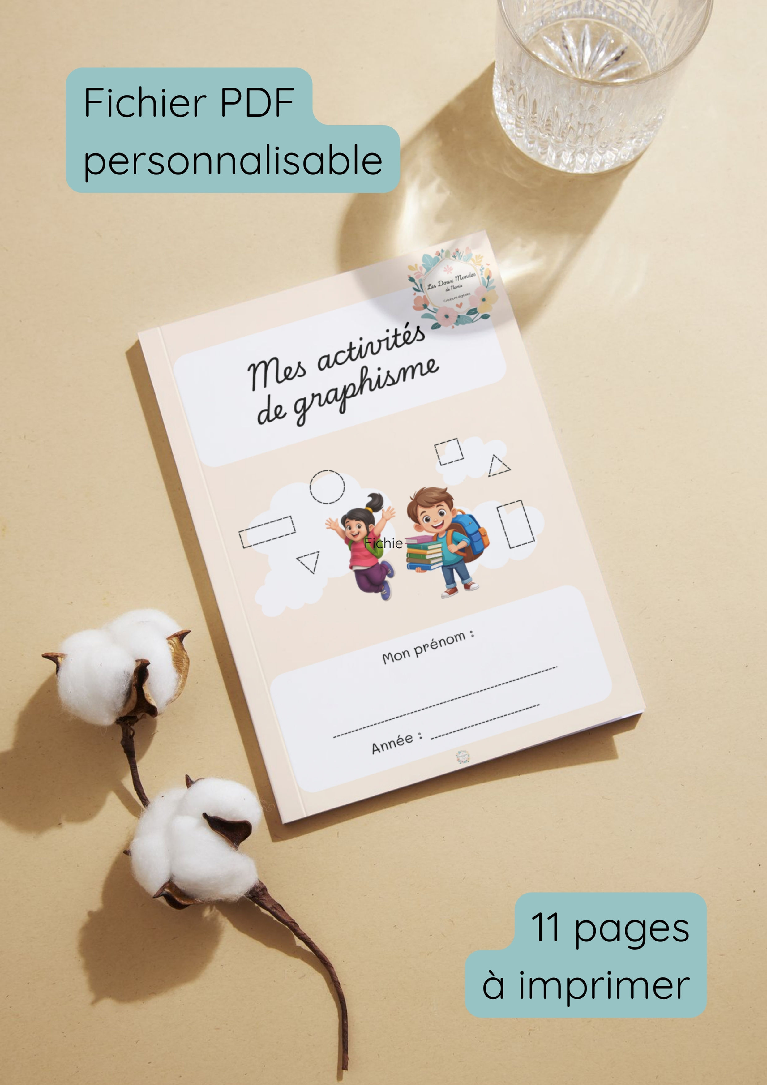 Graphisme maternelle - Activités d'écriture pour enfant - PDF à imprimer